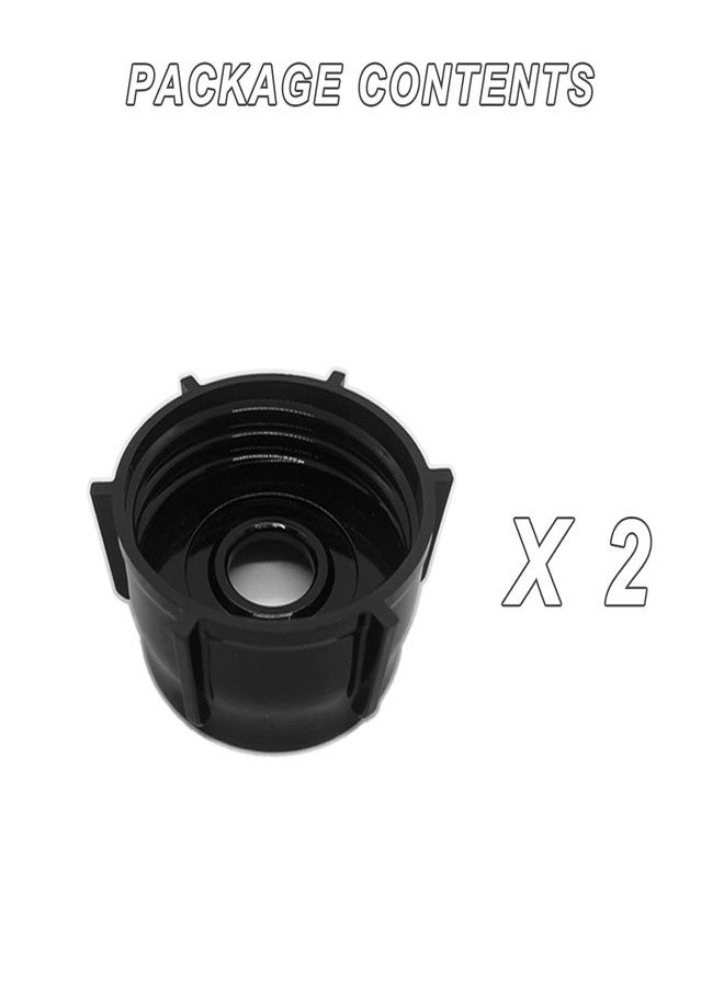 Kuntorie 2 Pack of Blender Replacement Parts Jar Base Cap Compatible with Aspas Para Licuadora Oster Osterizer(Does NOT fit Pro, Master, or Versa models) - Image 3